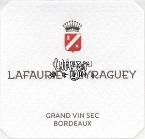 2019 Chateau Lafaurie Peyraguey blanc sec Chateau Lafaurie Peyraguey Bordeaux AC