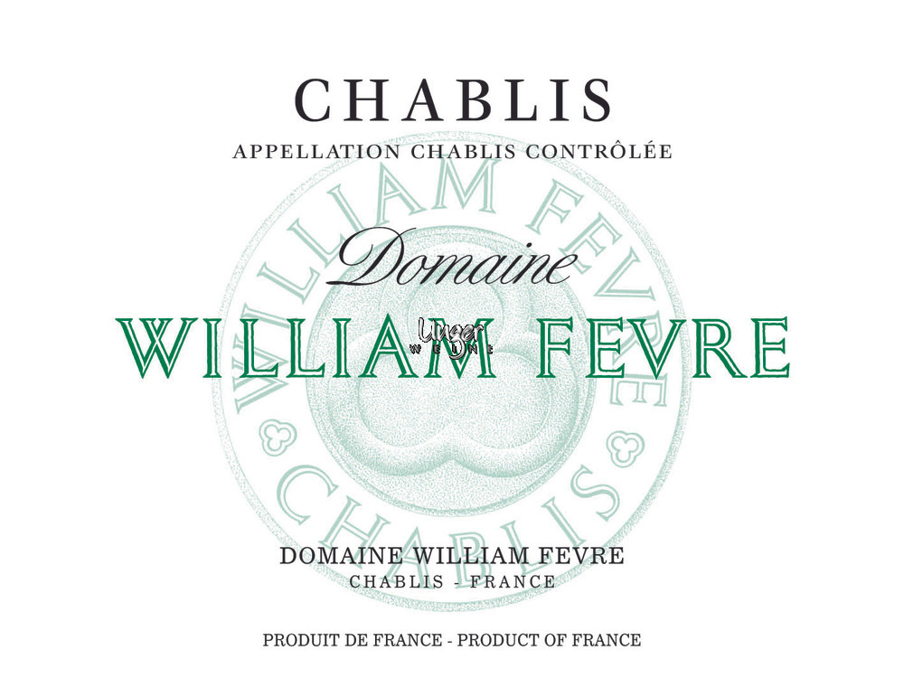 2019 Chablis Domaine William Fevre