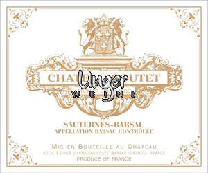 2017 Chateau Coutet Sauternes