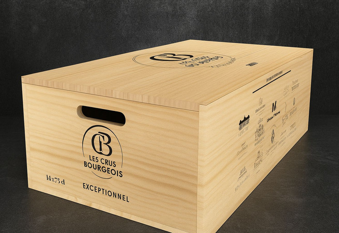 SAMMLERKISTE "Collection 14 Crus Bourgeois Exceptionnels"