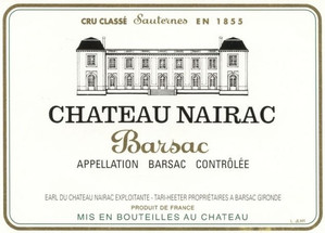 2022 Chateau Nairac Sauternes