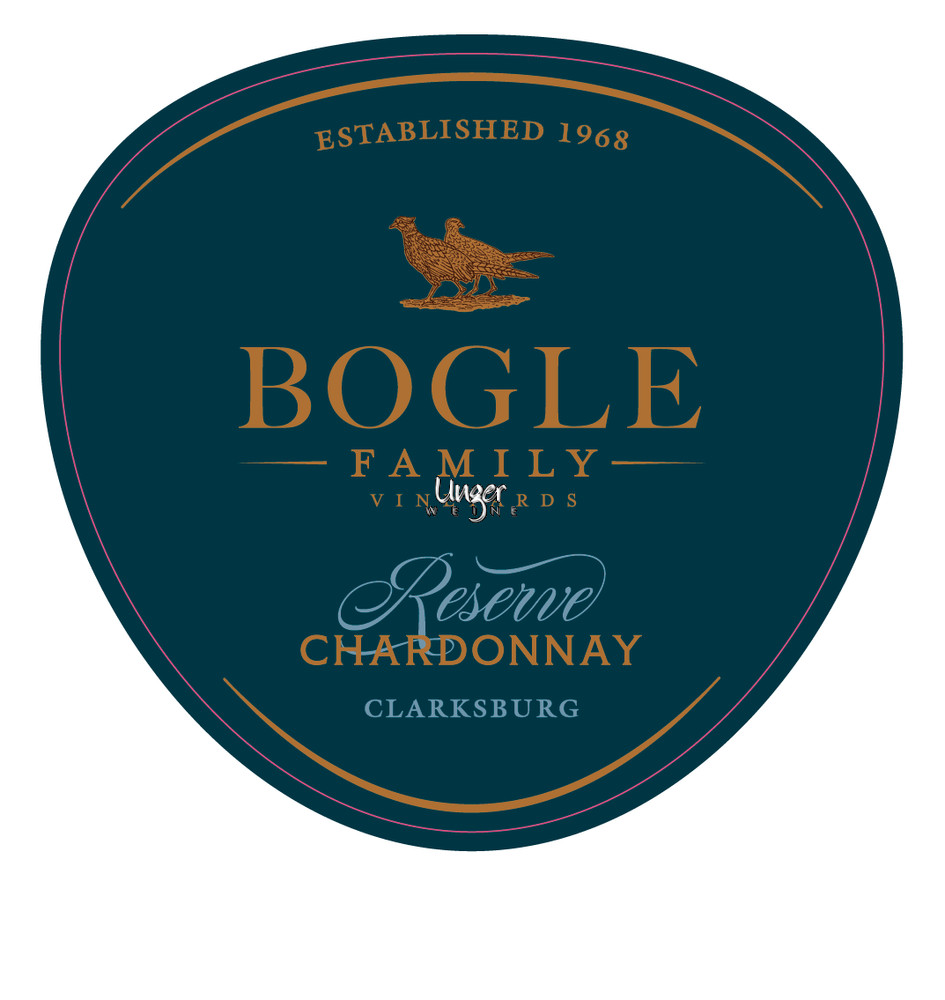 2020 Reserve Chardonnay Clarksburg Bogle Kalifornien
