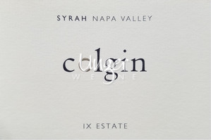 2014 IX Estate Syrah Colgin Napa Valley