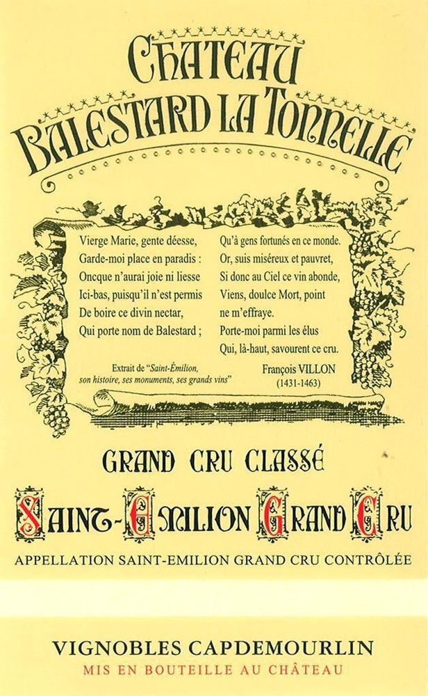 Chateau Balestard La Tonnelle 2000