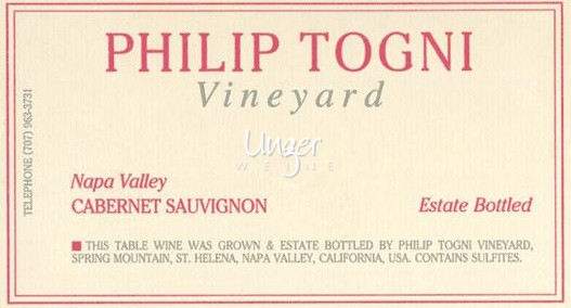 Togni, Philip - Cabernet Sauvignon 1991