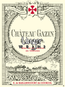 2001 Chateau Gazin Pomerol