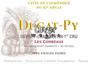 2022 Gevrey Chambertin Les Corbeaux 1er Cru Tres Vielles Vignes Dugat Py Cote de Nuits