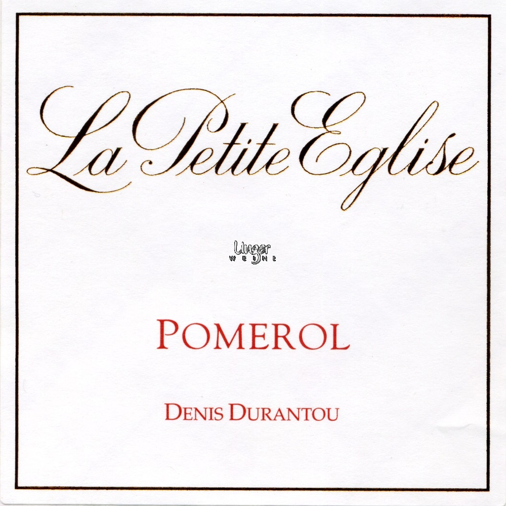 2019 La Petite Eglise Chateau L´Eglise Clinet Pomerol