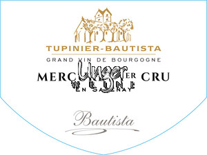 2022 Mercurey En Sazenay 1er Cru Blanc Domaine Tupinier-Bautista Cote Chalonnaise