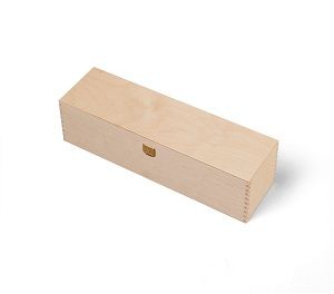 Unger Weine - Geschenk-Holzkiste für 1 Flasche mit Klappdeckel