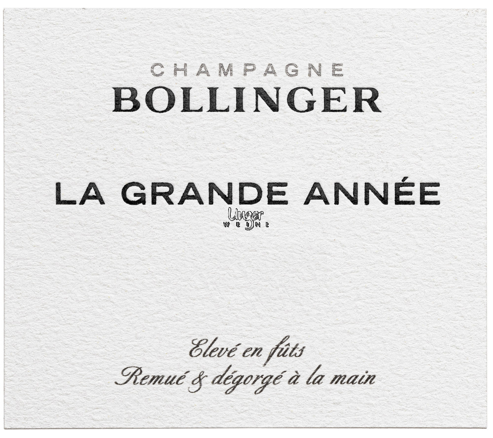 2014 Champagner Grande Annee Brut in box Bollinger Champagne
