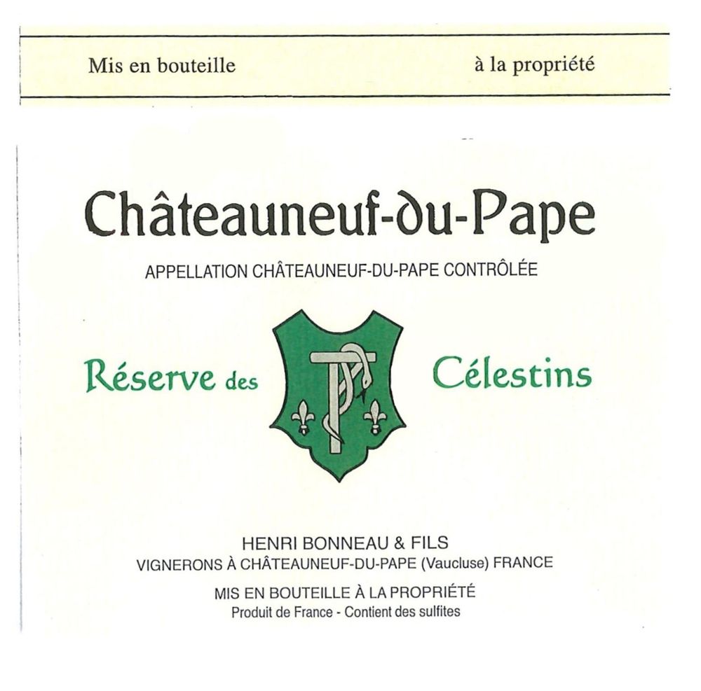 Domaine Henri Bonneau - Chateauneuf du Pape Reserve des Celestins 2019