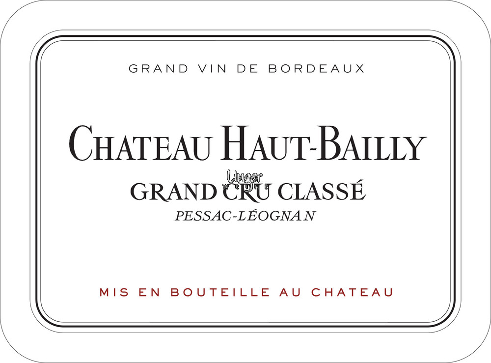 2019 Chateau Haut Bailly Pessac Leognan