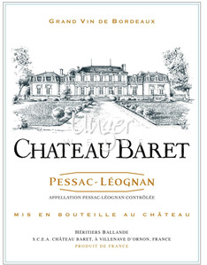 2022 Chateau Baret Pessac Leognan