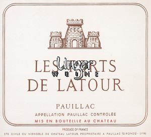 1981 Les Forts de Latour Chateau Latour Pauillac