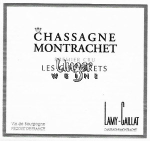 2019 Chassagne-Montrachet 1er Cru Les Caillerets F. Lamy - Caillat Burgund