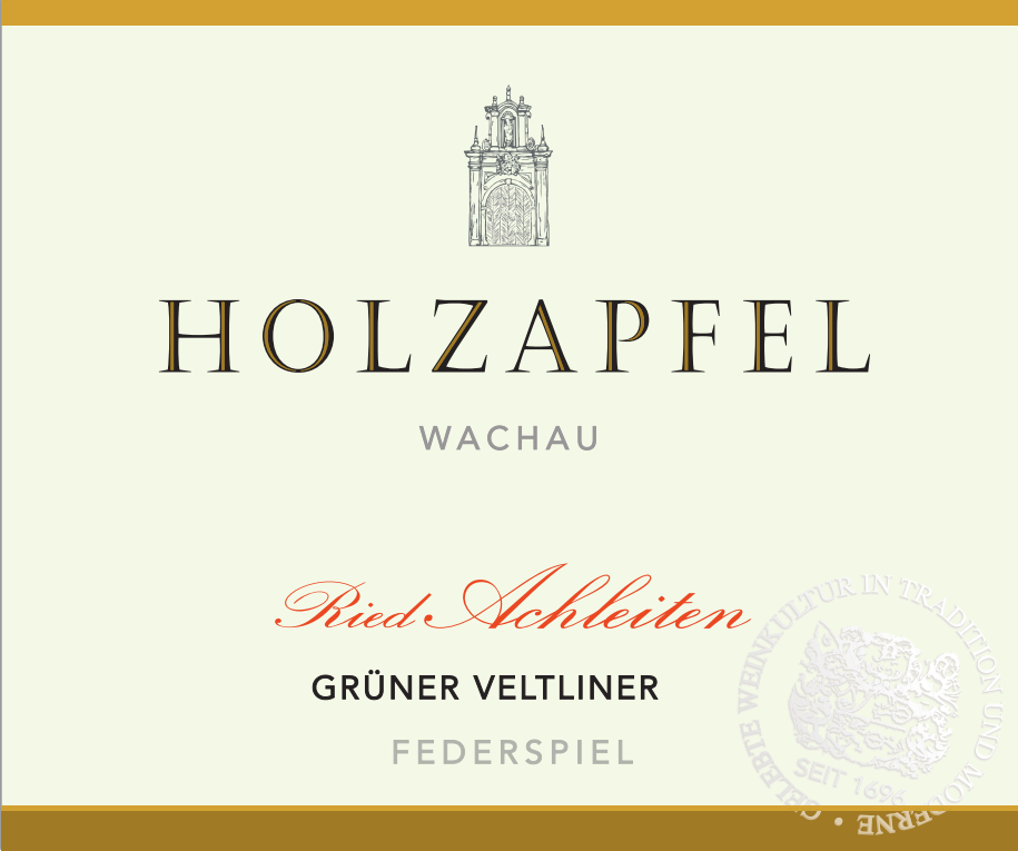 2024 Grüner Veltliner Federspiel Achleiten Weingut Holzapfel Wachau