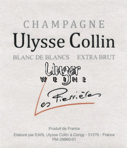 Champagner Les Pierrieres Blanc de Blancs Extra Brut (2014) Collin, Ulysse Champagne