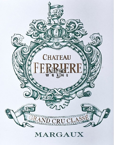 2001 Chateau Ferriere Margaux