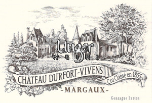 2017 Chateau Durfort Vivens Margaux