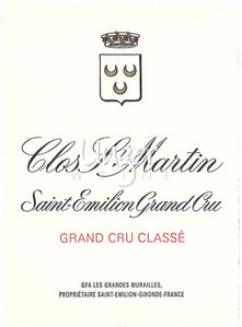 2005 Chateau Clos Saint Martin Saint Emilion