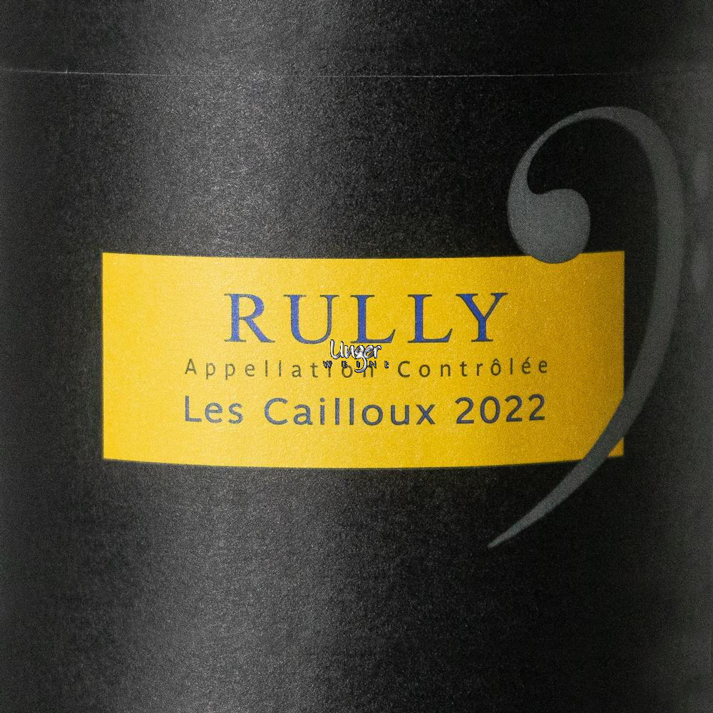 2022 Rully Blanc Les Cailloux Domaine Les Champs De L`Abbaye Cote Chalonnaise