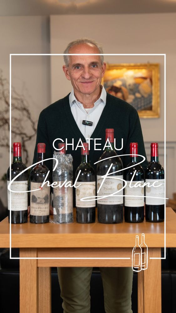 Heute stellt Ihnen Michael Unger Cheval Blanc mit einigen der besten Jahrgänge vor, die auf diesem Weingut vinifiziert wurden wie 1937, 1945, 1947, 1964. 🍷✨👏🏼
Cheval Blanc ist nicht nur die Nummer eins in St. Emilion, sondern eines der Top-Weingüter in ganz Bordeaux mit weltweiter Reputation. 🍷
#ungerweine #chevalblanc #bordeaux #bordeauxwine #winelover #chateauchevalblanc