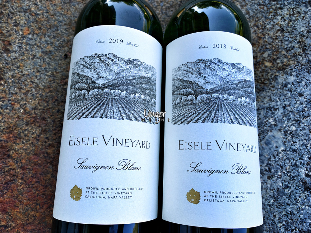 DUO - Sauvignon Blanc Eisele Vineyard  2018 & 2019 Eisele Vineyard Napa Valley