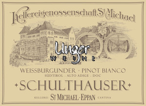2019 Weißburgunder Schulthauser Kellerei St. Michael-Eppan Südtirol