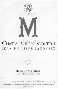 2014 Chateau Croix Mouton Bordeaux Superieur