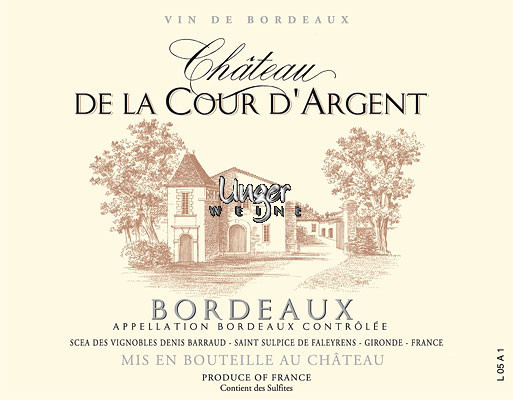 2018 Chateau de la Cour d´Argent Bordeaux AC