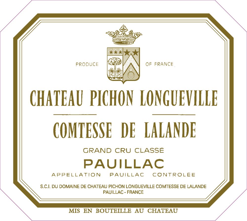 Chateau Pichon Comtesse de Lalande 2008 0,75 L