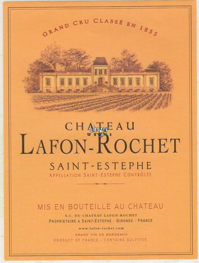 1995 Chateau Lafon Rochet Saint Estephe