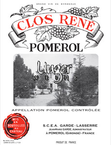 1986 Chateau Clos Rene Pomerol