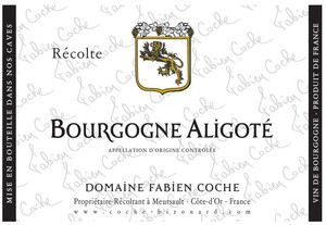 2023 Bourgogne Aligoté Vieilles Vignes Domaine Fabien Coche Burgund