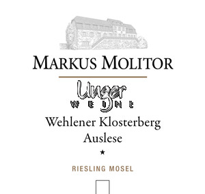 2018 Wehlener Klosterberg Riesling Auslese * trocken Weiße Kapsel Molitor, Markus Mosel