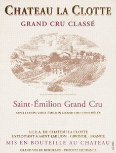 2022 Chateau La Clotte Saint Emilion