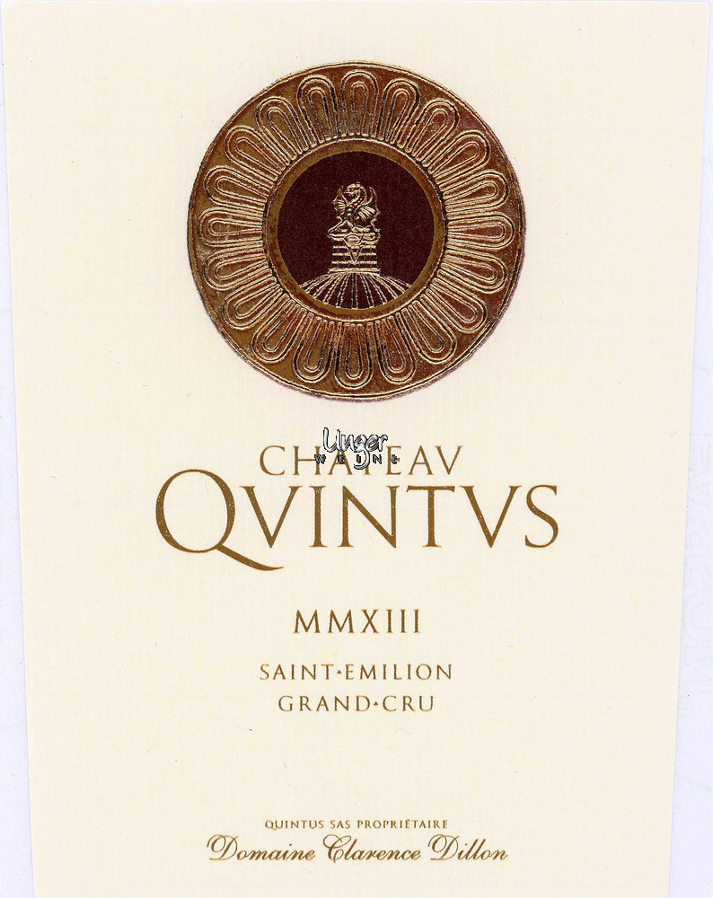 2020 Chateau Quintus Saint Emilion