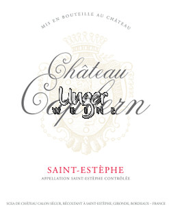 2018 Chateau Capbern Saint Estephe