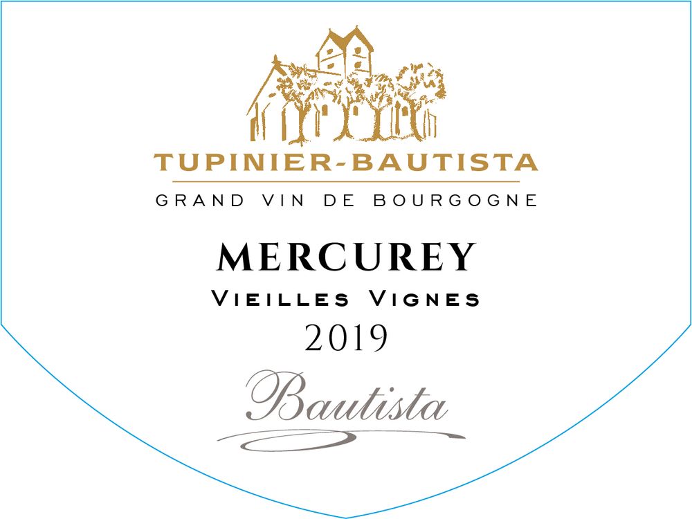 Domaine Tupinier-Bautista - Mercurey Vieilles Vignes Rouge 2019