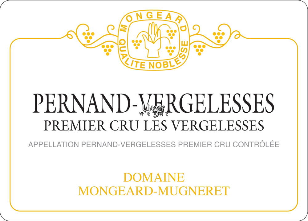2019 Pernand Vergelesses Les Vergelesses 1er Cru Mongeard Mugneret Cote de Beaune