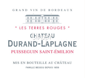 Chateau Durand Laplagne - Chateau Durand Laplagne Les Terres Rouges 2018