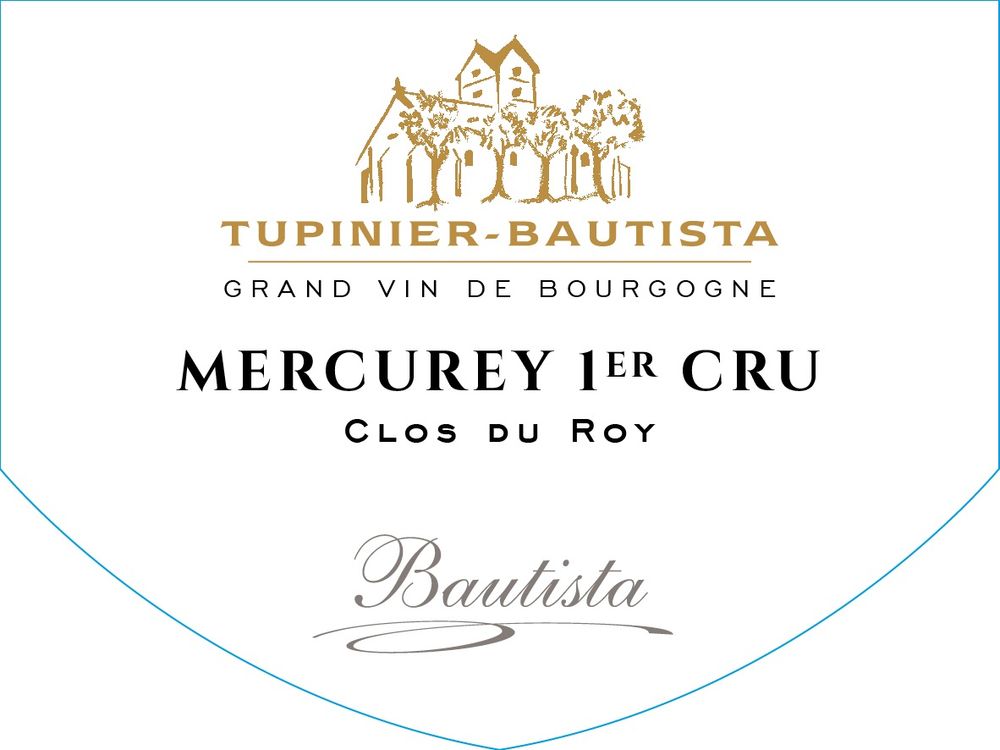 Domaine Tupinier-Bautista - Mercurey Clos du Roy 1er Cru Rouge 2023