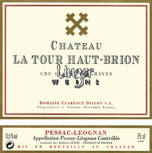 2001 Chateau La Tour Haut Brion Graves