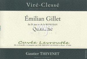 2017 Vire Clesse - CUVEE GILLET LEVROUTEE Domaine de la Bongran Vire Clesse