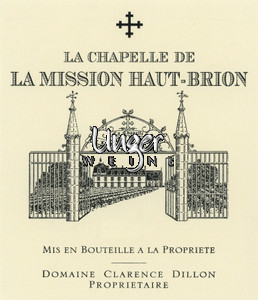 2020 La Chapelle Mission Haut Brion Chateau La Mission Haut Brion Graves