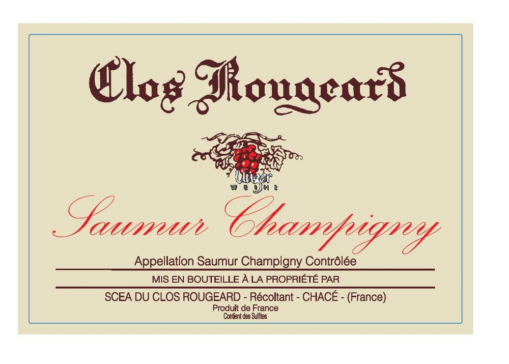 2015 Saumur Champigny Le Clos Clos Rougeard Loire