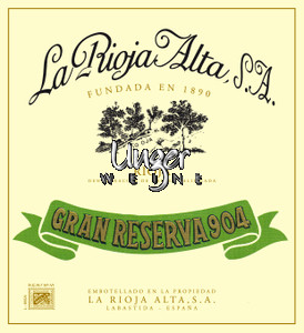 2009 Gran Reserva 904 La Rioja Alta Rioja