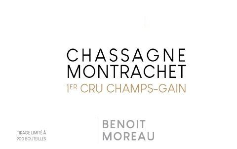2023 Chassagne Montrachet Champs Gains 1er Cru Benoit Moreau Cote de Beaune