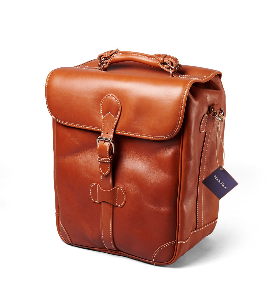 Mulholland - Ledertasche für 6 Flaschen (braun)